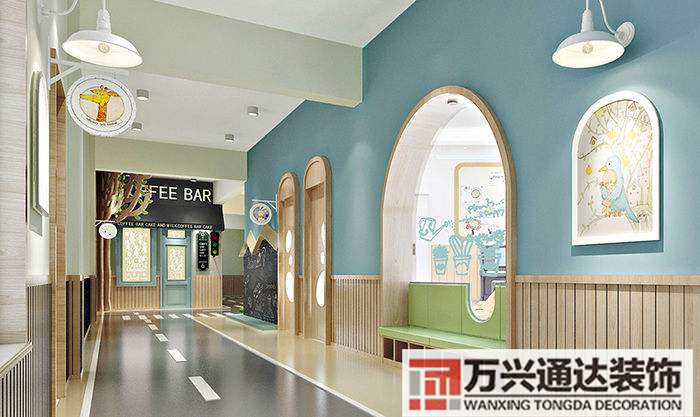 儿童培训机构装修设计儿童培训机构装修效果图
